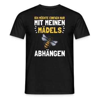 Imker Bienenzüchter Imkerin Imkerei - Männer T-Shirt - Schwarz - Vorne - AI Model Male 178 light (178cm)