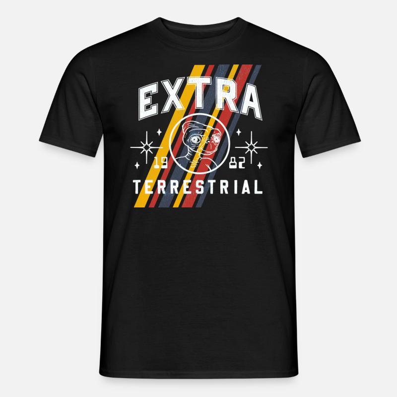 E.T. The Extra-Terrestrial 1982 - Men’s T-shirt - black