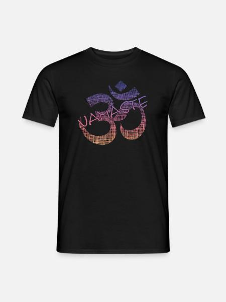 Yoga - Männer T-Shirt - Schwarz