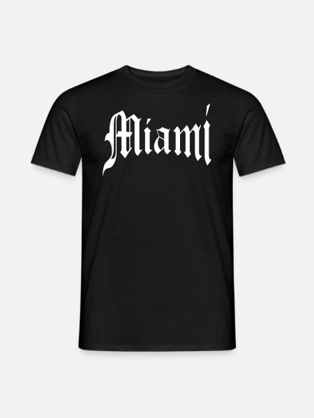 Miami - Men's T-Shirt - black