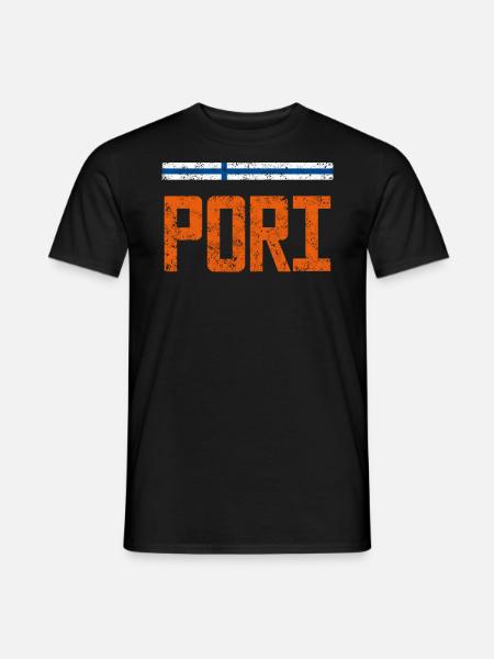 Pori - Men's T-Shirt - black