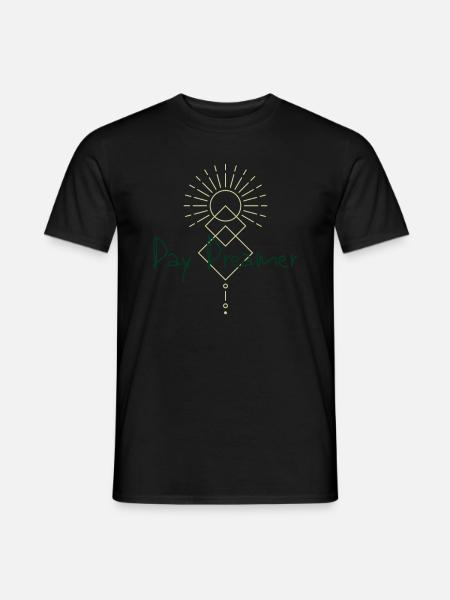 Day Dreamer - Tagträumer - Männer T-Shirt - Schwarz