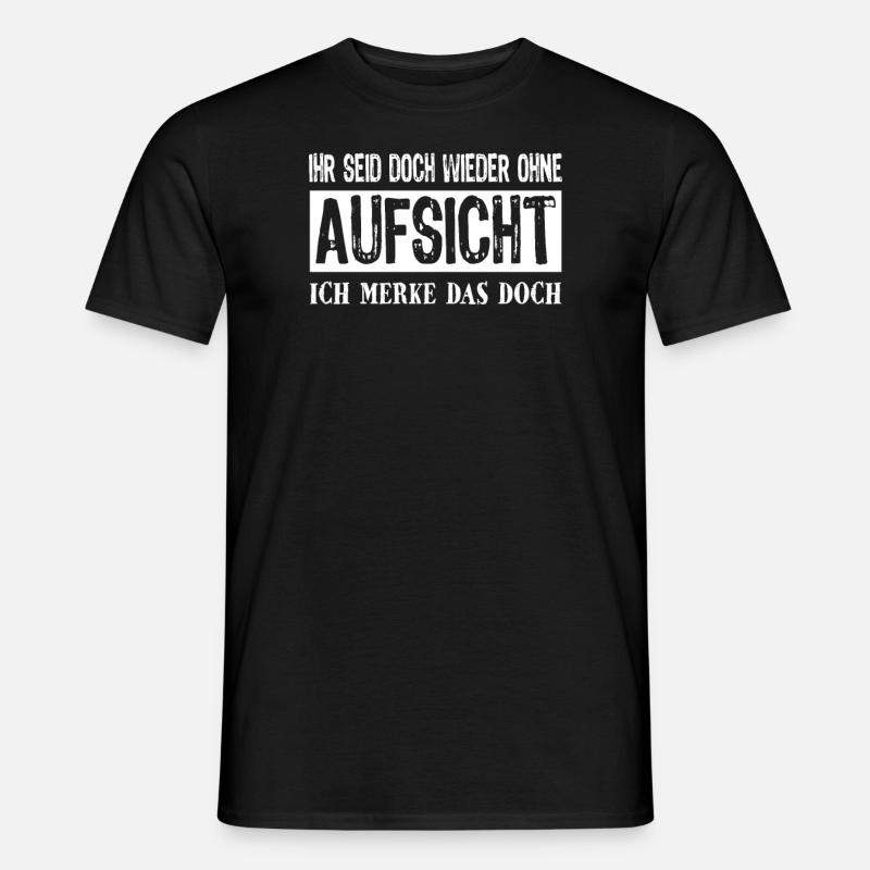 Sarkasmus Sprüche - Männer T-Shirt - Schwarz