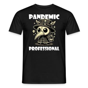 Humor Krankenschwester Pestdoktor Arzt - Männer T-Shirt - Schwarz - Vorne - AI Model Male 178 light (178cm)