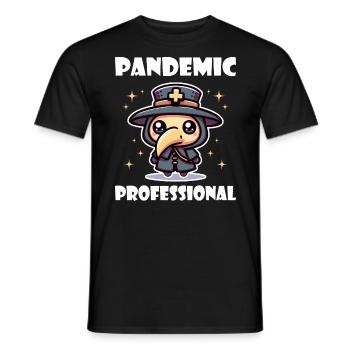 Humor Krankenschwester Pestdoktor Arzt - Männer T-Shirt - Schwarz - Vorne - AI Model Male 178 light (178cm)