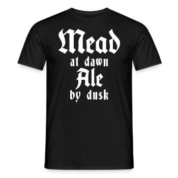 Adore La Bière Fête Médiévale Hydromel - T-shirt homme - noir - Devant - AI Model Male 178 light (178cm)