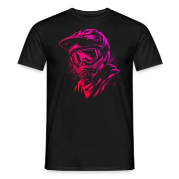 Cyclists Cycling Cycling Women Mountain Bikers - Men's T-Shirt - black - Front - AI Model Male 178 light (178cm)