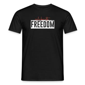 Frieden - Männer T-Shirt - Schwarz - Vorne - AI Model Male 178 light (178cm)