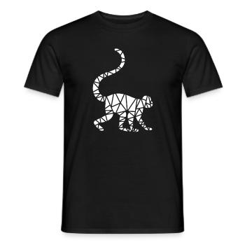 singe - T-shirt homme - noir - Devant - AI Model Male 178 light (178cm)