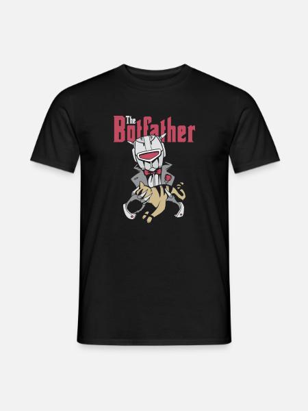 Cadeaux de robot robot Botfather - T-shirt homme - noir