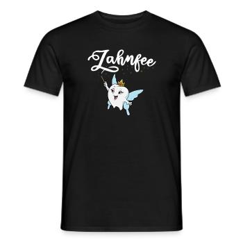 zahnmedizin zahnarzt zahnärztin geschenkidee - Men's T-Shirt - black - Front - AI Model Male 178 light (178cm)