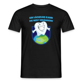 lustige sprüche zahnarzt zahnmedizin geschenkidee - Männer T-Shirt - Schwarz - Vorne - AI Model Male 178 light (178cm)