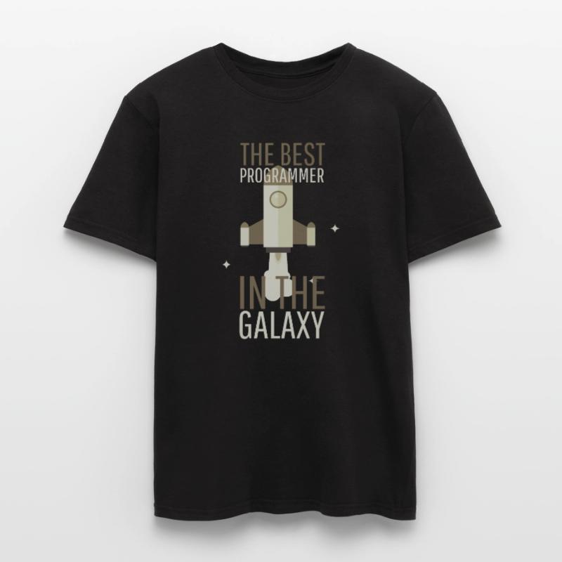 Programmierer Humor Bester Programmierer in der Galaxie Männer T-Shirt