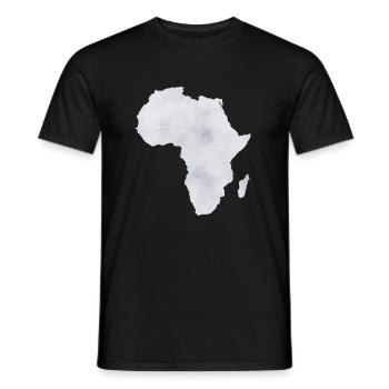 Africa - Men's T-Shirt - black - Front - AI Model Male 178 light (178cm)