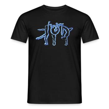 Gymnast, Yoga,Sports,Exercises,Dancing,Gymnastics - Men's T-Shirt - black - Front - AI Model Male 178 light (178cm)