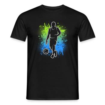 Basketball Hommes Enfants Joueurs de basketball Garçons - T-shirt homme - noir - Devant - AI Model Male 178 light (178cm)