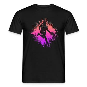 Basketball Bball Femmes Enfants Basketball Filles - T-shirt homme - noir - Devant - AI Model Male 178 light (178cm)