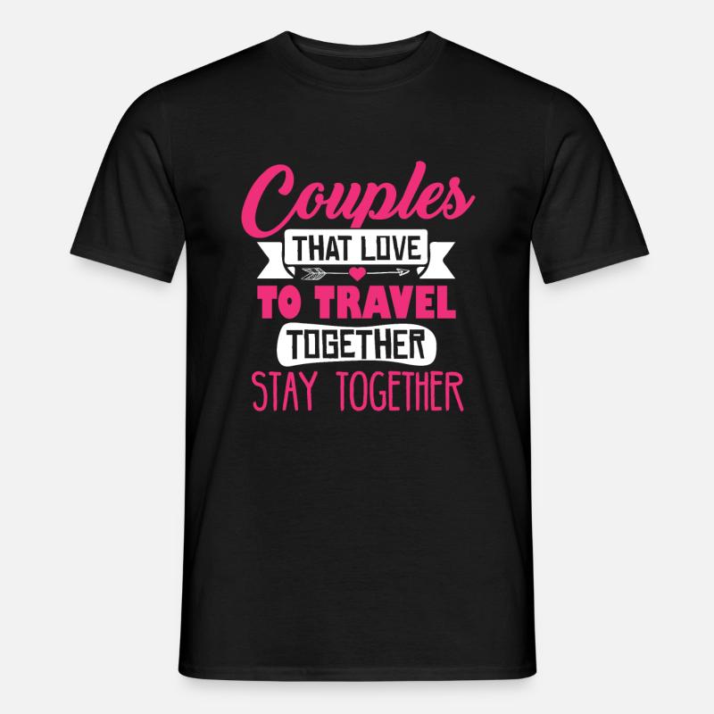 COPPIE - T-shirt uomo - nero