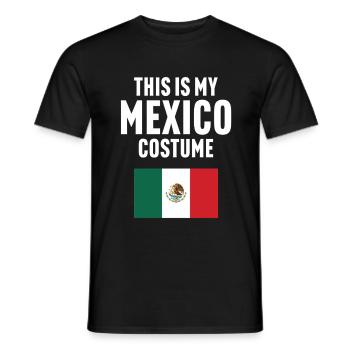 C’est mon costume mexicain - T-shirt homme - noir - Devant - AI Model Male 178 light (178cm)
