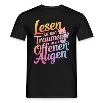 Chat Chats Amoureux Chat Propriétaire Chaton - T-shirt homme - noir - Devant - AI Model Male 178 light (178cm)