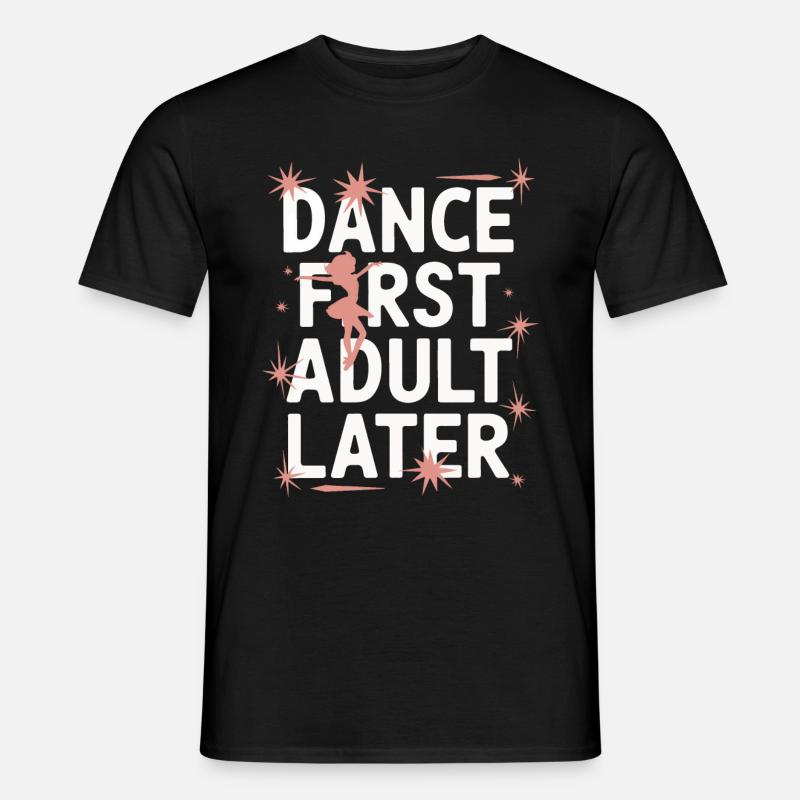 Dancing Dancers Dancing - Men's T-shirt - black