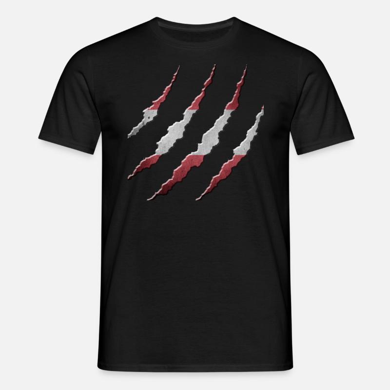 Austria - Men's T-Shirt - black