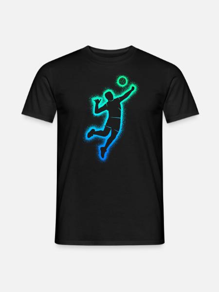 Joueurs de volley-ball Garçons Hommes Joueurs de volley-ball - T-shirt homme - noir