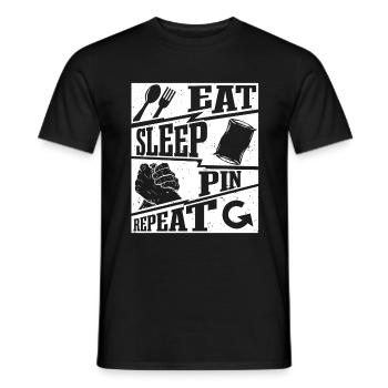 Bras de fer Bras de fer - T-shirt homme - noir - Devant - AI Model Male 178 light (178cm)