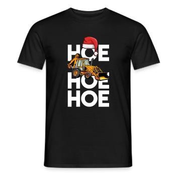 Backhoe loaders Excavator drivers - Men's T-Shirt - black - Front - AI Model Male 178 light (178cm)
