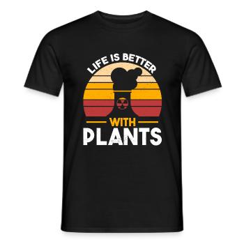 Nuclear Power Plant Nuclear Radioactive Nuclear Energy - Men's T-Shirt - black - Front - AI Model Male 178 light (178cm)