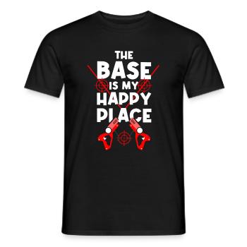 Laser Tag Lasergame Lasertag Beam - Men's T-Shirt - black - Front - AI Model Male 178 light (178cm)