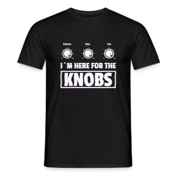 Musik machen Bass - Männer T-Shirt - Schwarz - Vorne - AI Model Male 178 light (178cm)