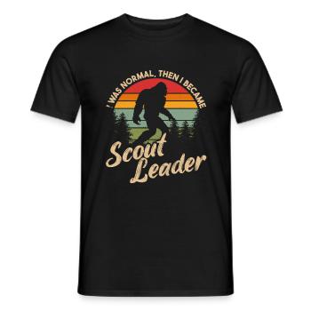 Scout Guide Scout Wilderness Camping - T-shirt homme - noir - Devant - AI Model Male 178 light (178cm)