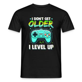 Gaming Gamer Gaming Video Game - Men's T-Shirt - black - Front - AI Model Male 178 light (178cm)