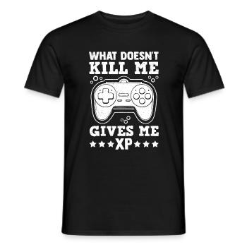 Gamer Gaming Gamer Video Games - Men's T-Shirt - black - Front - AI Model Male 178 light (178cm)