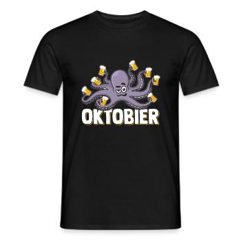 Bier Bierliebhaber Biertrinker Saufen - Männer T-Shirt - Schwarz - Vorne - AI Model Male 178 light (178cm)