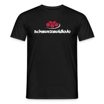 Schwarzwaldbub + Bollenhut - Männer T-Shirt - Schwarz - Vorne - AI Model Male 178 light (178cm)