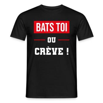 cadeau sport de combat combattant motivation - T-shirt homme - noir - Devant - AI Model Male 178 light (178cm)