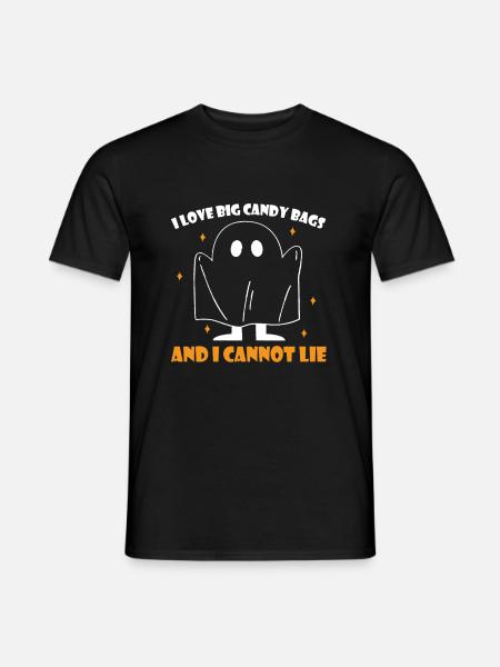 I Love Big Candy Bags And I Cannot Lie - Männer T-Shirt - Schwarz