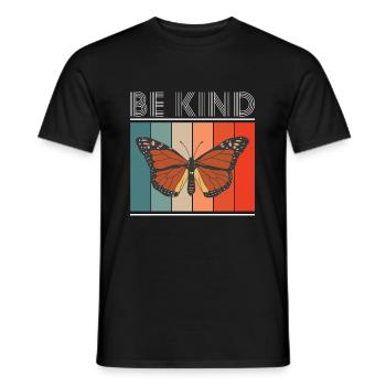 Chemise cadeau Be Child Butterfly - T-shirt homme - noir - Devant - AI Model Male 178 light (178cm)