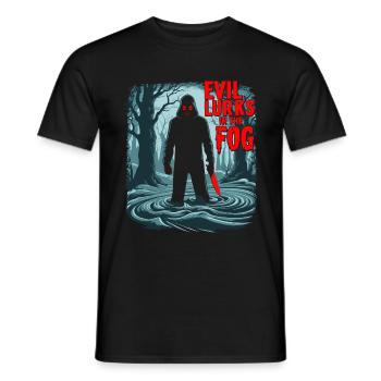 Cooles Horror Design - Männer T-Shirt - Schwarz - Vorne - AI Model Male 178 light (178cm)