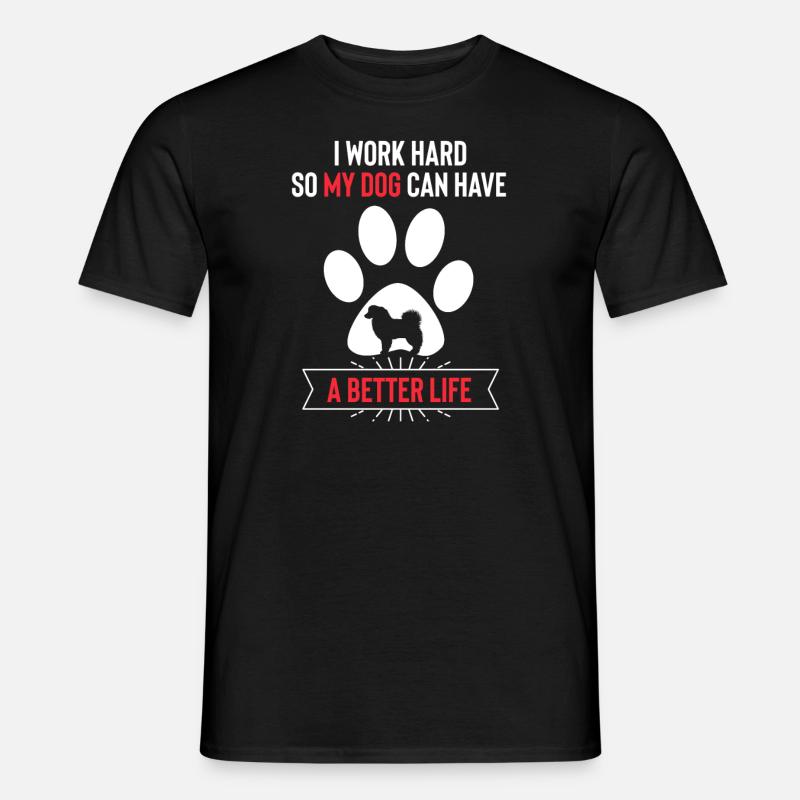 Australian Shepherd Geschenk - Männer T-Shirt - Schwarz