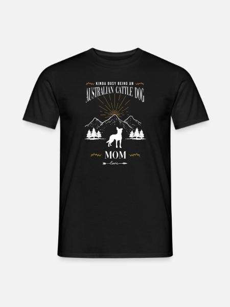 Maman bouvier australienne - T-shirt homme - noir