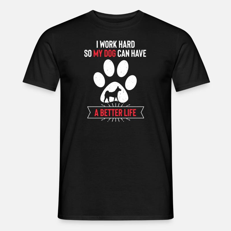 Basenji - Männer T-Shirt - Schwarz
