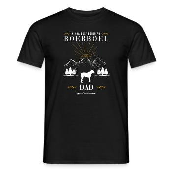 Boerboel - Männer T-Shirt - Schwarz - Vorne - AI Model Male 178 light (178cm)