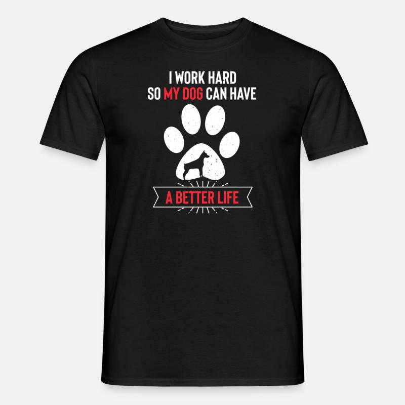 Dobermann - Männer T-Shirt - Schwarz