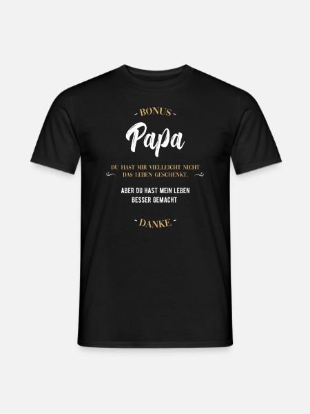 Bester Bonus - Männer T-Shirt - Schwarz