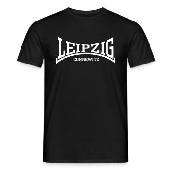 Leipzig Connewitz - Männer T-Shirt - Schwarz - Vorne - AI Model Male 178 light (178cm)