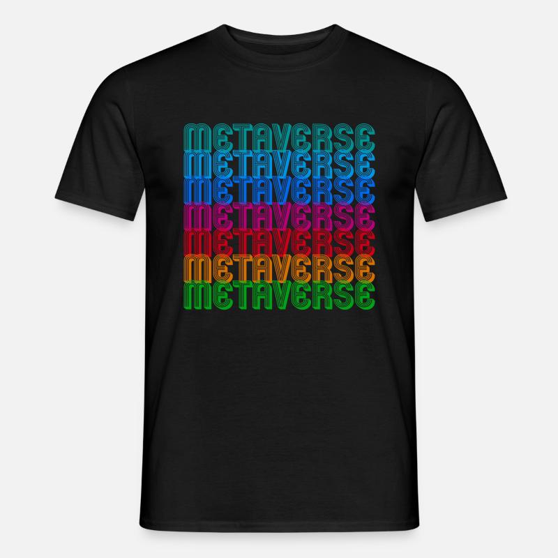 Metaverse - Männer T-Shirt - Schwarz