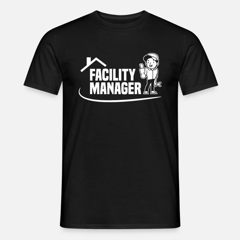 Concierge Concierge Facility Manager - T-shirt homme - noir